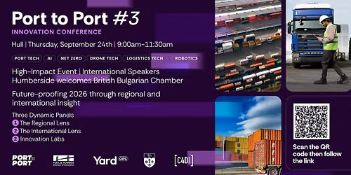 PORT-to-PORT THREE Strengthening Humber and Bulgarian Trade Dialogue