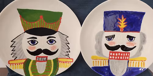 Nutcrackers on a plate