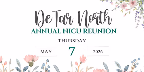 DeTar NICU Reunion