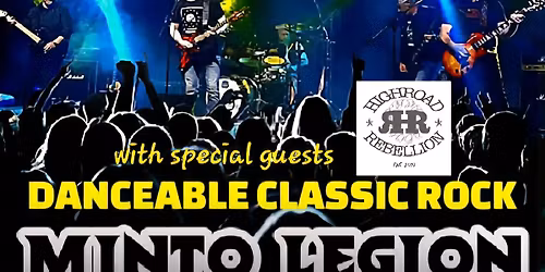 Vinyl Tap @Minto Legion with special guests High Road Rebellion 