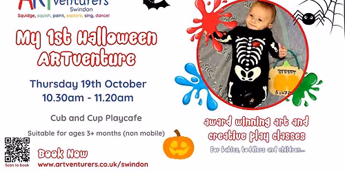 Baby's First Halloween ART and Creative Play class