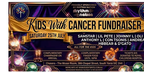 Kids With Cancer Fundraiser Event!