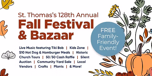 128th Annual Fall Festival & Bazaar