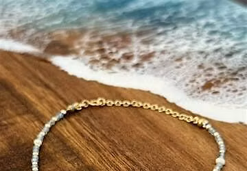 14 K Gold-Filled and Gemstone Bracelet Making Experience