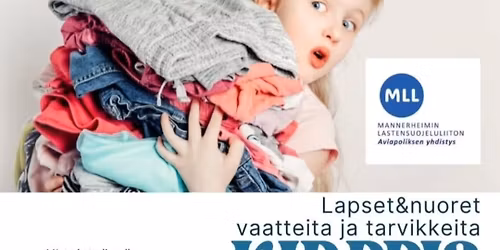 Lasten ja nuorten vaatteiden ja tavaran kirppis 