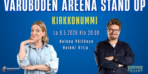 Varuboden Areena Stand Up Club: 9.5.26 P\u00f6ll\u00e4nen, Vilja