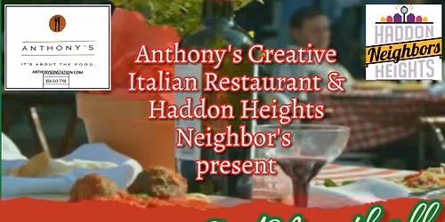 SPAGHETTI & MEATBALL DINNER ON THE AVENUE!