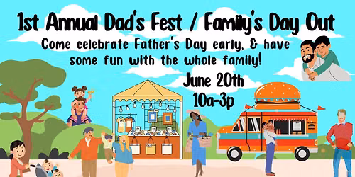 1st Annual Topeka Dads Fest, AKA Family's Day Out! — The Woodshed Event Center
