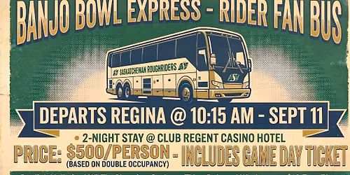 Rider Fan Bus to the Banjo Bowl!