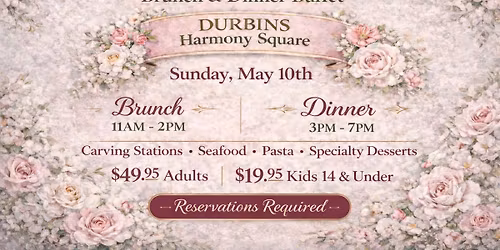 Mother\u2019s Day Brunch & Dinner Buffet