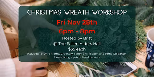 Christmas Wreath Workshop