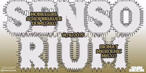 Sensorium: mobilegirl (Berlin) \u25d5 schop1nhauer (Karlo) \u25d5 Gn\u00e4w \u25d5 domizako \u25d5 Microchic \u25d5 Irrenafford...