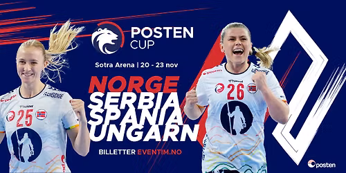 H\u00e5ndballjentene: Posten Cup | Sotra Arena | Den store VM-testen!