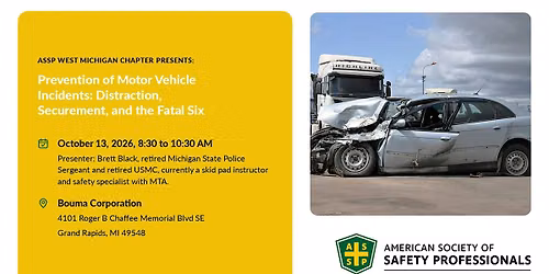 Prevention of Motor Vehicle Incidents