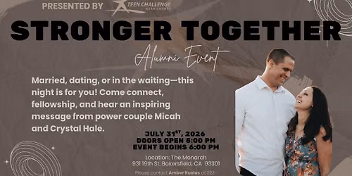 Stronger Together Alumni Event