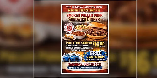 Pulled pork fundraiser for Emergency Disaster Services