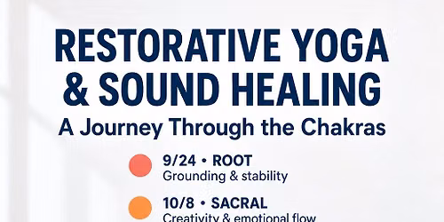 Restorative Yoga & Sound Healing