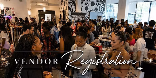 Vendor Registration For Pop Up Shop