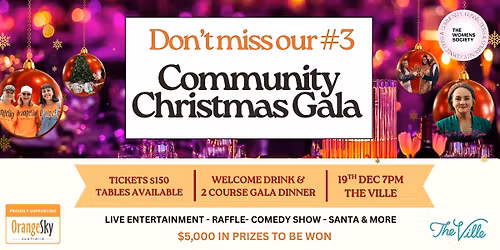 Community Christmas #3 - A Christmas Gala in Support of Orange Sky