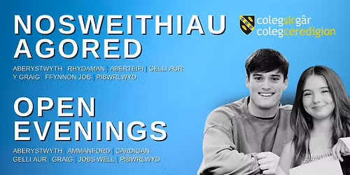 Open Evening - Graig Campus November 2026