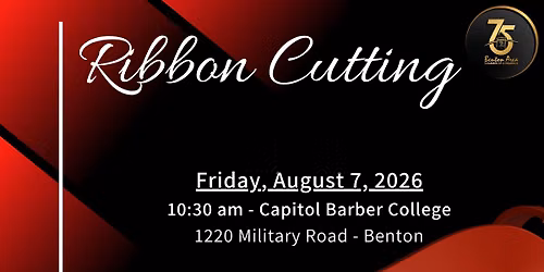 Ribbon Cutting Event - Capitol Barber College