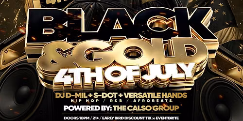 Black & Gold Party