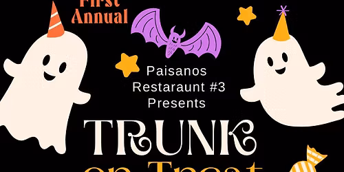 El Paisano #3 Trunk or Treat