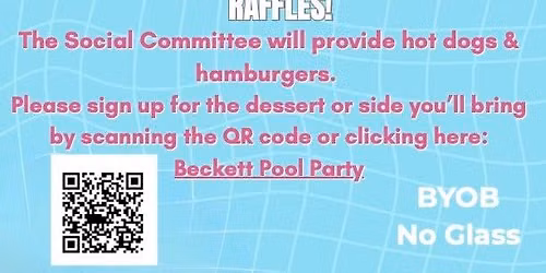 Adult Only Beckett Neighborhood Pool Party