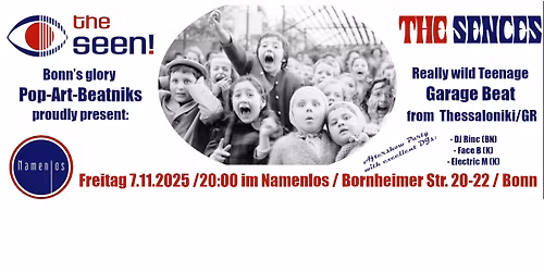 The Sences (GR) + The SEEN! (D) im Namenlos, Bonn