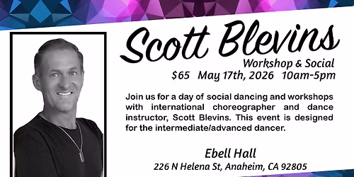2026 Scott Blevins Workshop & Social