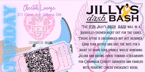 Jilly's Dash Bash! 
