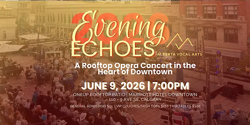 Evening Echoes 2026 presented by Alberta Vocal Arts