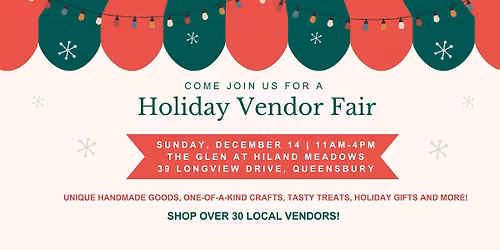 The Glen's Holiday Vendor Fair