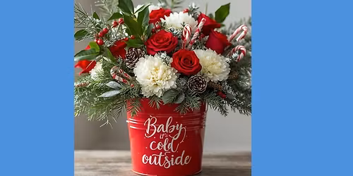 Deck the Table: Winter Centerpiece