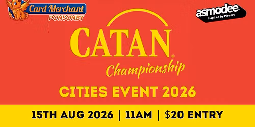 CM Ponsonby - Catan Cities Event 2026