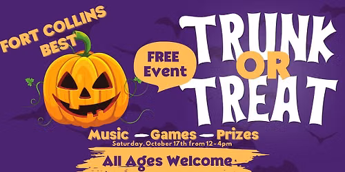 NOCOS BIGGEST Trunk or Treat! - Registration Required
