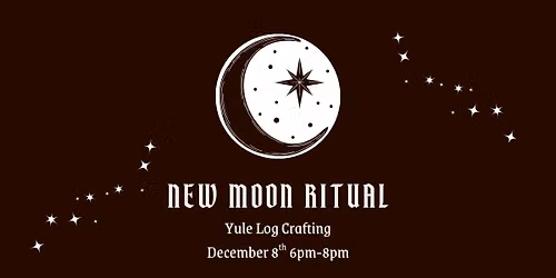 December New Moon Ritual - Yule Logs