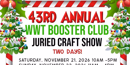 43rd Annual Warren Woods Tower HS Booster Club Juried Craft Show
