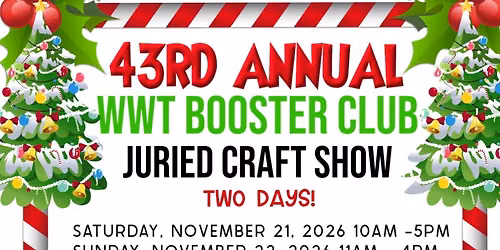 43rd Annual Warren Woods Tower HS Booster Club Juried Craft Show