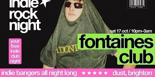 Indie Rock Night \u2219 FONTAINES CLUB 