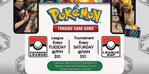 PLay Pokemon TCG Weekly Events