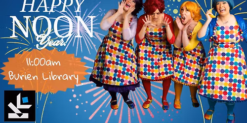 Happy Noon Year! (Burien Library)