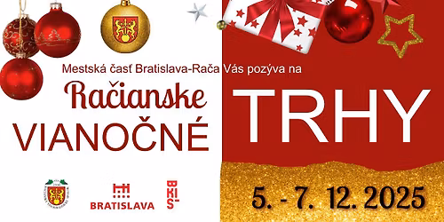 Ra\u010dianske viano\u010dn\u00e9 trhy 2025 \/ 5. - 7. 12. 2025