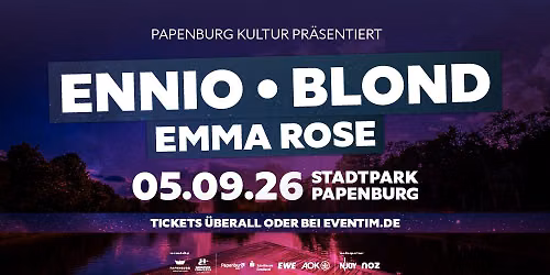 ENNIO & BLOND - STADTPARK OPEN AIR