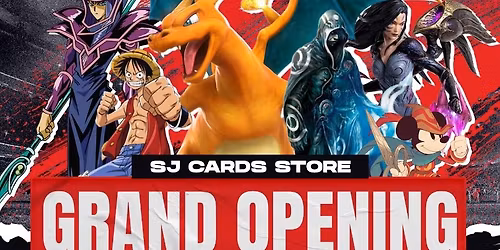 SJ Cards TCG Store Grand Opening Richmond Texas