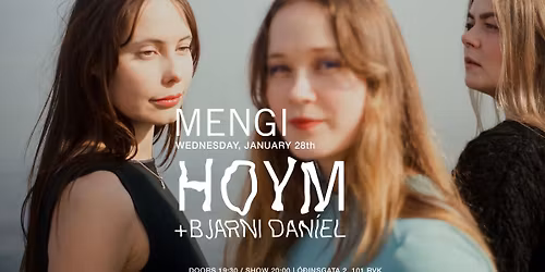 HOYM \/ Bjarni Dan\u00edel