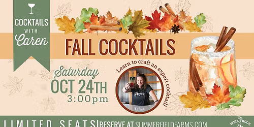 Cocktails with Caren: Fall Cocktails