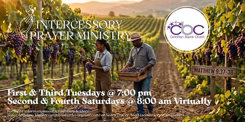 Intercessory Prayer Ministry Meeting