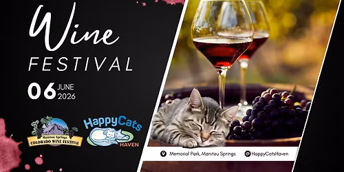 Happy Cats at Manitou Springs Colorado Wine Festival