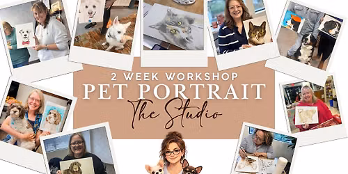 Pet Portrait Workshop | Tina's Art Studio | Portsmouth